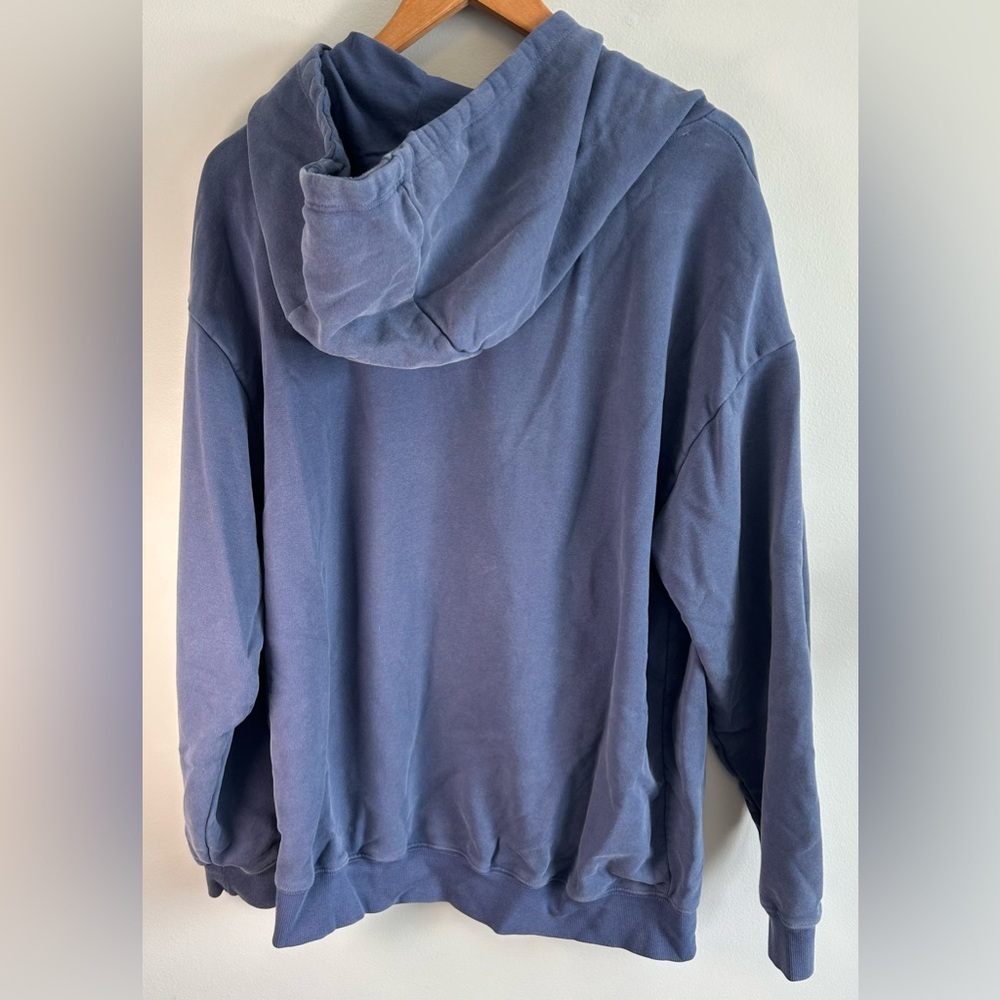 Offline by Aerie Women's Size M Hoodie Pullover Sweater Oversized Flowy Blue EUC - Picture 5 of 8